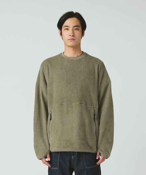Snow Peak(スノーピーク)の「Snow Peak / Thermo Control Pullover サーモコントロールプルオーバー(その他トップス・メンズ・グレー/ブラック/ダークブラウン・S/M/L/XL/1)」の1枚目の写真