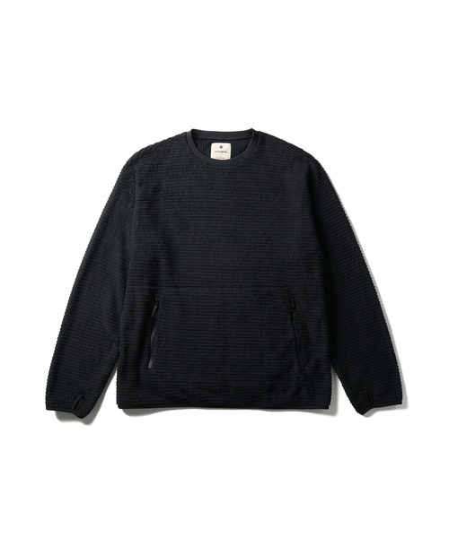 Snow Peak(スノーピーク)の「Snow Peak / Thermo Control Pullover サーモコントロールプルオーバー(その他トップス・メンズ・グレー/ブラック/ダークブラウン・S/M/L/XL/1)」の17枚目の写真
