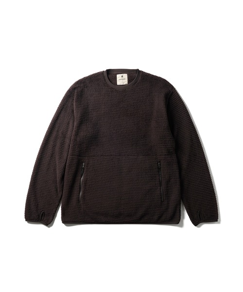 Snow Peak(スノーピーク)の「Snow Peak / Thermo Control Pullover サーモコントロールプルオーバー(その他トップス・メンズ・グレー/ブラック/ダークブラウン・S/M/L/XL/1)」の18枚目の写真