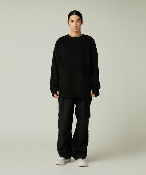 Snow Peak(スノーピーク)の「Snow Peak / Thermo Control Pullover サーモコントロールプルオーバー(その他トップス・メンズ・グレー/ブラック/ダークブラウン・S/M/L/XL/1)」の7枚目の写真