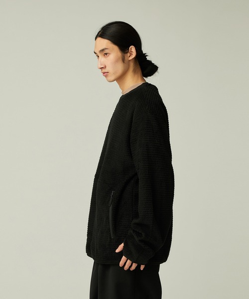 Snow Peak(スノーピーク)の「Snow Peak / Thermo Control Pullover サーモコントロールプルオーバー(その他トップス・メンズ・グレー/ブラック/ダークブラウン・S/M/L/XL/1)」の9枚目の写真