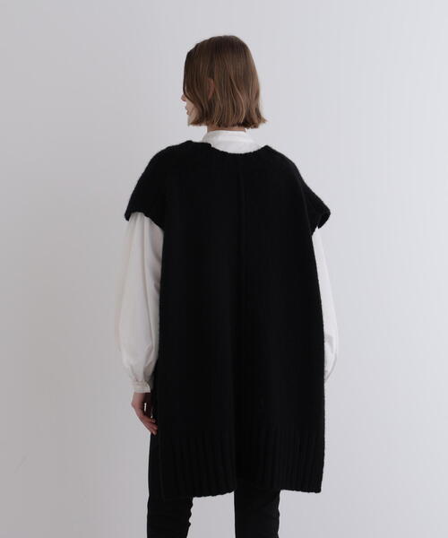 LE PHIL(ルフィル)の「◆Vネックニットジレ(ベスト・レディース・ブラウン/グレー/ブラック・F)」の18枚目の写真