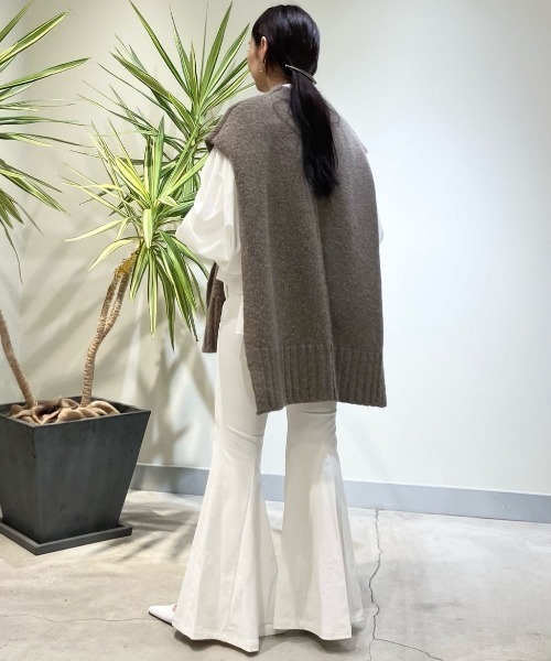 LE PHIL(ルフィル)の「◆Vネックニットジレ(ベスト・レディース・ブラウン/グレー/ブラック・F)」の12枚目の写真