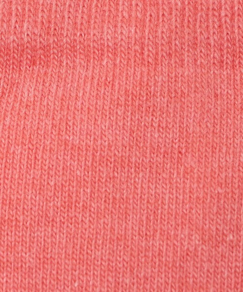 BLEU FORET（ブルーフォレ）の「＜BLEUFORET＞ソリッド カラー ソックス（ソックス/靴下・レディース・オレンジ/オフホワイト・36/38）」の4枚目の写真