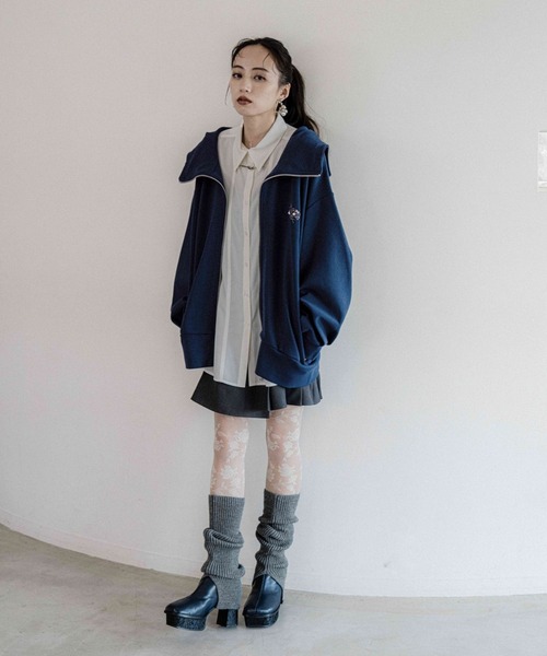 HARE（ハレ）の「KANAGUシャツ(HARE)（シャツ/ブラウス・レディース・ブラック/ホワイト・FREE）」の3枚目の写真