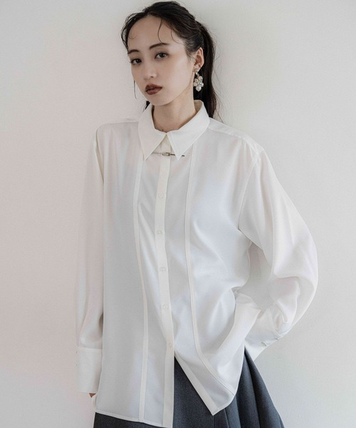 HARE（ハレ）の「KANAGUシャツ(HARE)（シャツ/ブラウス・レディース・ブラック/ホワイト・FREE）」の10枚目の写真