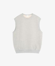FRONT 11201（フロントワンワントゥーオーワン）の「Sweat Crew Neck Vest/ Made in Japan（スウェット）」