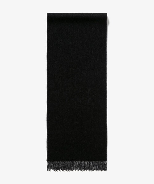 LACOSTE(ラコステ)の「リバーシブルメリノウールマフラー(マフラー・メンズ・グレー系その他/ブラック×ブラック・FREE)」の10枚目の写真