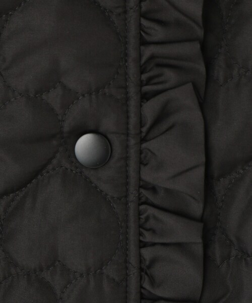 SHOO・LA・RUE（シューラルー）の「【100-150cm】ハートキルトノーカラーブルゾン（ブルゾン・キッズ・ピンク/サックスブルー/ブラック・10/11/12/13/14/15 ）」の11枚目の写真