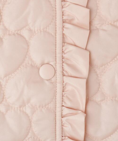 SHOO・LA・RUE（シューラルー）の「【100-150cm】ハートキルトノーカラーブルゾン（ブルゾン・キッズ・ピンク/サックスブルー/ブラック・10/11/12/13/14/15 ）」の10枚目の写真