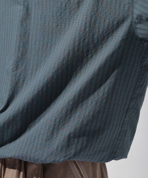 niko and...(ニコアンド)の「レトロチェック布帛プルオーバー(Tシャツ/カットソー・メンズ・ネイビー/ベージュ・LARGE/MEDIUM)」の15枚目の写真