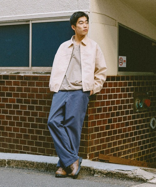 niko and...(ニコアンド)の「レトロチェック布帛プルオーバー(Tシャツ/カットソー・メンズ・ネイビー/ベージュ・LARGE/MEDIUM)」の5枚目の写真