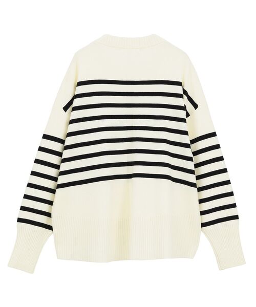 Green　Parks（グリーンパークス）の「ふわもっちニットプルオーバー（ニット/セーター・レディース・モカ/イエロー/ネイビー/パープル/ボルドー/オフホワイト/杢グレー/その他7・FREE）」の10枚目の写真