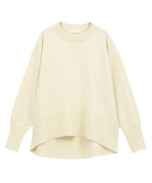 Green　Parks（グリーンパークス）の「ふわもっちニットプルオーバー（ニット/セーター・レディース・モカ/イエロー/ネイビー/パープル/ボルドー/オフホワイト/杢グレー/その他7・FREE）」の17枚目の写真