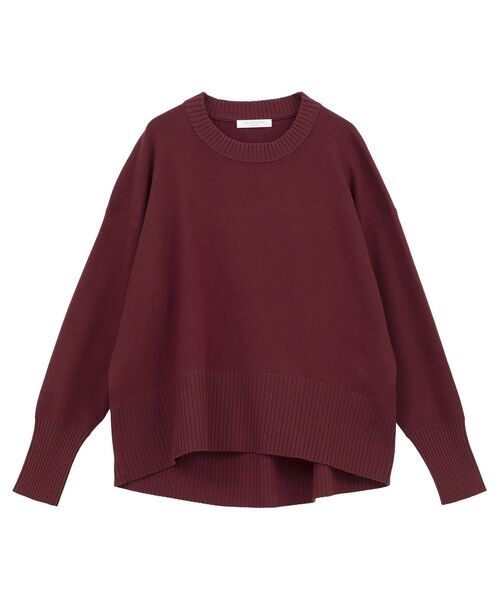 Green　Parks（グリーンパークス）の「ふわもっちニットプルオーバー（ニット/セーター・レディース・モカ/イエロー/ネイビー/パープル/ボルドー/オフホワイト/杢グレー/その他7・FREE）」の19枚目の写真