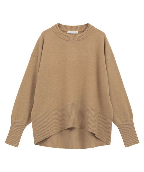 Green　Parks（グリーンパークス）の「ふわもっちニットプルオーバー（ニット/セーター・レディース・モカ/イエロー/ネイビー/パープル/ボルドー/オフホワイト/杢グレー/その他7・FREE）」の20枚目の写真