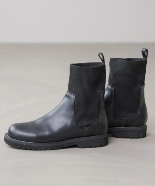 ニットゴアサイドブーツ