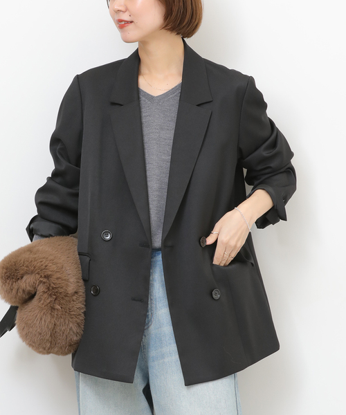 JOURNAL STANDARD relumeダブルフロントテーラードジャケット JOURNAL STANDARD relume（ジャーナルスタンダード レリューム）の