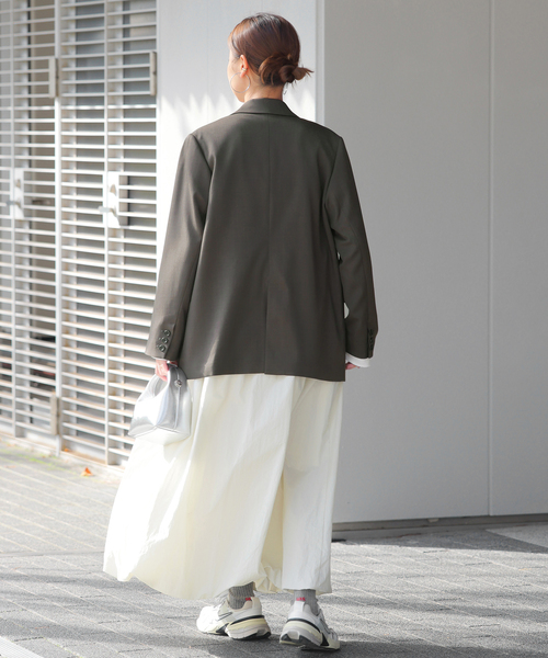 追加 / 新色》ダブルフロントテーラードジャケット（テーラード