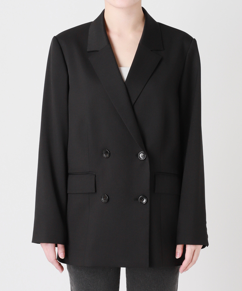 追加 / 新色》ダブルフロントテーラードジャケット（テーラード