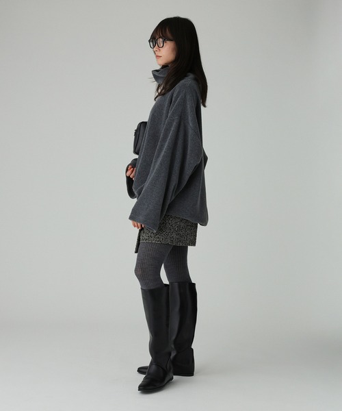 BABYLONE（バビロン）の「ロングブーツ（ブーツ・レディース・ブラウン/ブラック・37inch/38inch）」の7枚目の写真