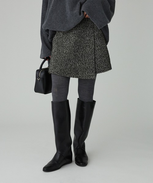 BABYLONE（バビロン）の「ロングブーツ（ブーツ・レディース・ブラウン/ブラック・37inch/38inch）」の9枚目の写真