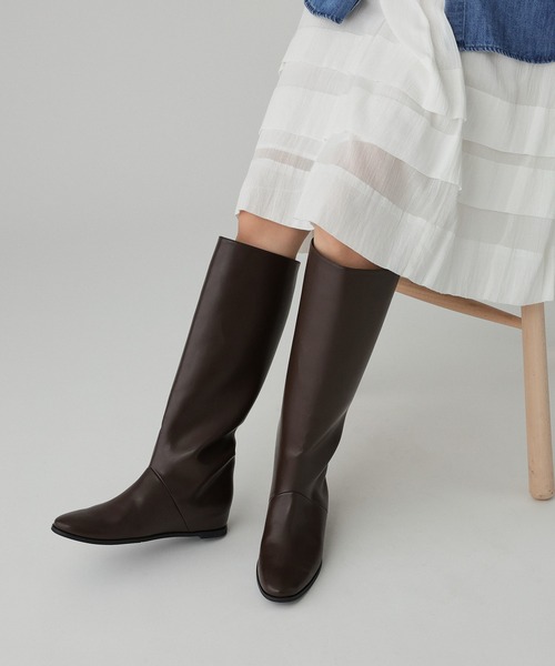 BABYLONE（バビロン）の「ロングブーツ（ブーツ・レディース・ブラウン/ブラック・37inch/38inch）」の3枚目の写真