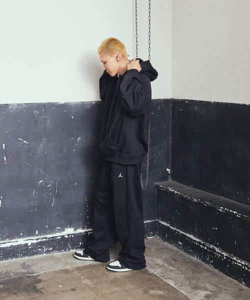 ナイキ ジョーダン フラグメント ウーブン パンツ Mサイズ ブラック 裾ジップ JORDAN BRAND M J DF SPRT WOVEN PANT JT BLACK/UNIVERSITY RED