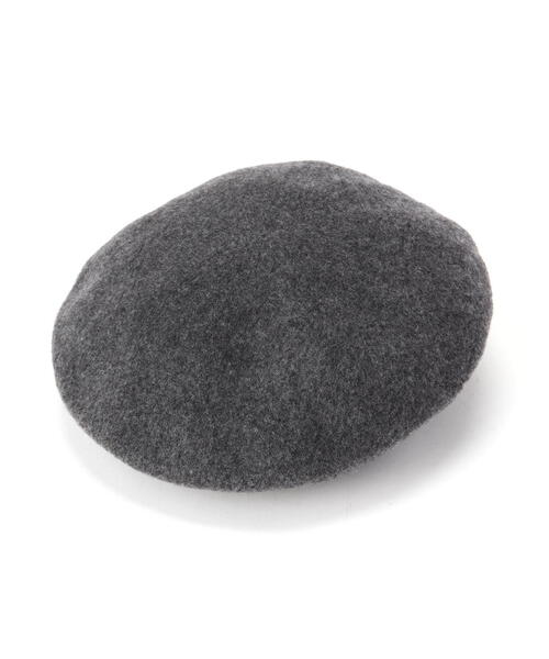 CPH（シーピーエイチ）の「CPH/シーピーエイチ/BERET SOLID WOOL/611WO（ハンチング/ベレー帽・メンズ・グレー/ブラック・F）」の21枚目の写真