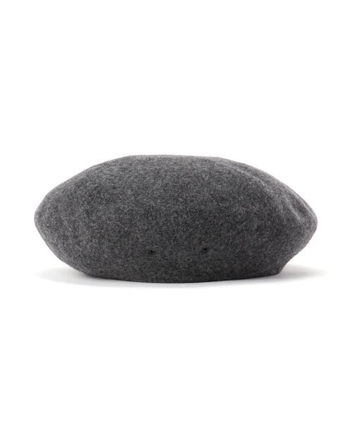 CPH（シーピーエイチ）の「CPH/シーピーエイチ/BERET SOLID WOOL/611WO（ハンチング/ベレー帽・メンズ・グレー/ブラック・F）」の22枚目の写真