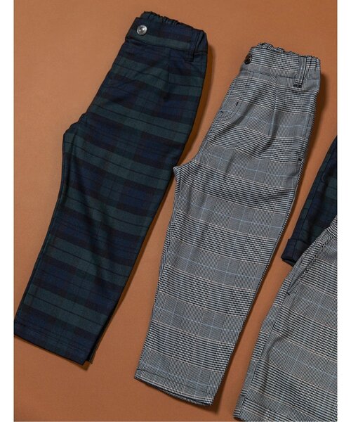 BREEZE(ブリーズ)の「【リンク】フォーマルパンツ_セットアップ可能(スーツパンツ・キッズ・グレー/グリーン・90/100/110/120/130)」の8枚目の写真