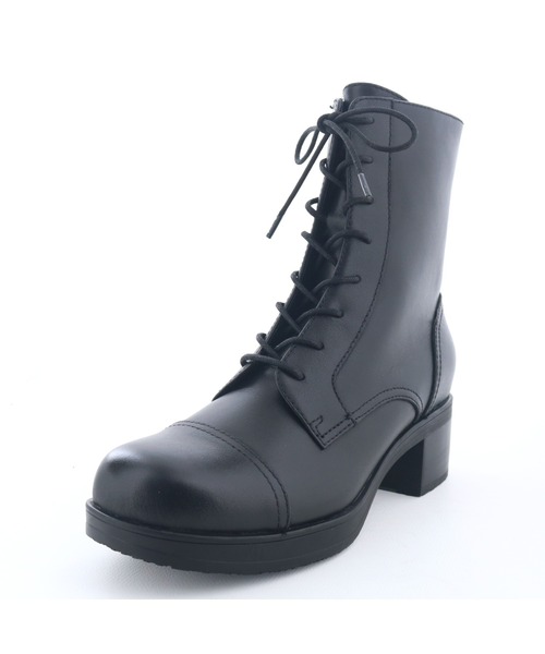 あしながおじさん（アシナガオジサン）の「防滑｜レースアップブーツ　2810597（ブーツ・レディース・ブラウン/ダークブラウン/ブラック・22.5cm/23cm/23.5cm/24cm/24.5cm）」の4枚目の写真