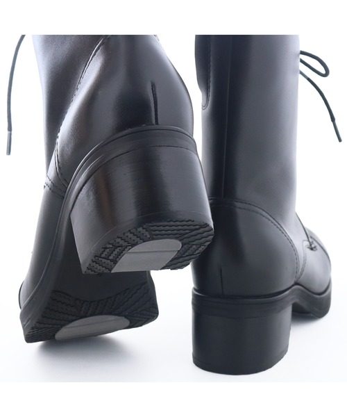 あしながおじさん（アシナガオジサン）の「防滑｜レースアップブーツ　2810597（ブーツ・レディース・ブラウン/ダークブラウン/ブラック・22.5cm/23cm/23.5cm/24cm/24.5cm）」の16枚目の写真