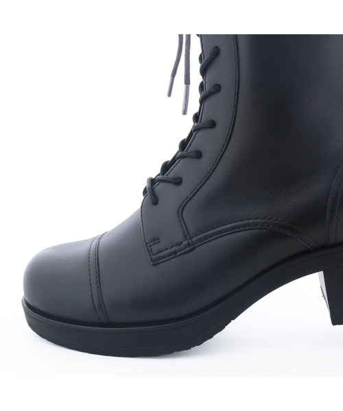 あしながおじさん（アシナガオジサン）の「防滑｜レースアップブーツ　2810597（ブーツ・レディース・ブラウン/ダークブラウン/ブラック・22.5cm/23cm/23.5cm/24cm/24.5cm）」の17枚目の写真