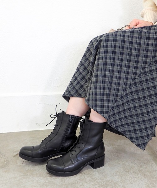 あしながおじさん（アシナガオジサン）の「防滑｜レースアップブーツ　2810597（ブーツ・レディース・ブラウン/ダークブラウン/ブラック・22.5cm/23cm/23.5cm/24cm/24.5cm）」の21枚目の写真