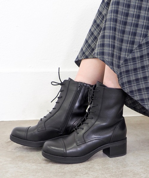 あしながおじさん（アシナガオジサン）の「防滑｜レースアップブーツ　2810597（ブーツ・レディース・ブラウン/ダークブラウン/ブラック・22.5cm/23cm/23.5cm/24cm/24.5cm）」の22枚目の写真