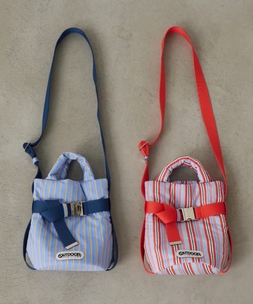 Unitage(ユニテージ)の「【OUTDOOR PRODUCTS】2way Belt Tote(ショルダーバッグ・レディース・オレンジ/サックスブルー・FREE)」の3枚目の写真