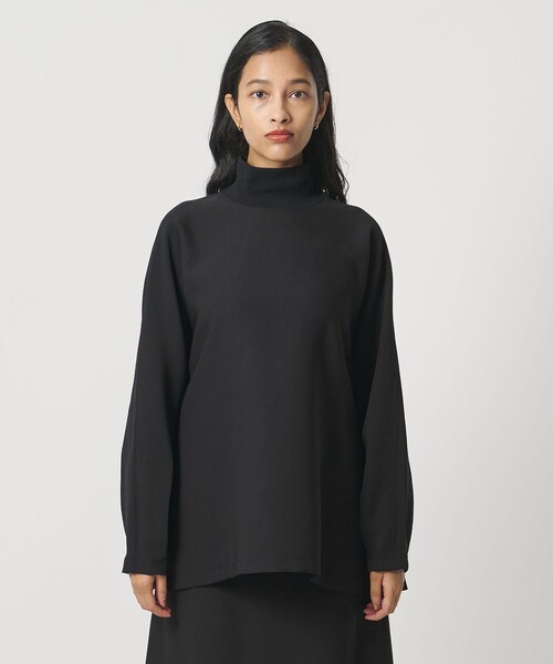 ユナイテッドアローズアンドサンズ ダイスケオバナ 黒 オーバーサイズ カットソー D.O UNITED ARROWS BY DAISUKE OBANA for WOMEN＞+10 D/SL HI-NECK