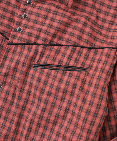 TANAKA（タナカ）の「TANAKA / タナカ PADDED WESTERN SHIRT（シャツ/ブラウス・メンズ・レッド系その他・MEDIUM/LARGE）」の3枚目の写真