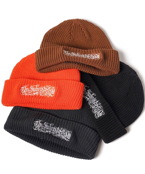 Subciety（サブサエティ）の「Low watch（ニットキャップ/ビーニー・メンズ・ブラック/オレンジ/ネイビー/キャメル・FREE）」の6枚目の写真