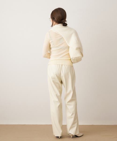 plage(プラージュ)の「FLORE FLORE / フローレフローレ OLIVIA LONGSLEEVE トップス(Tシャツ/カットソー・レディース・ブラック/アイボリー・FREE)」の19枚目の写真