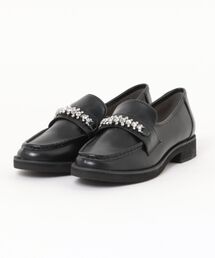 【Bridget Birkin】ラインストーンローファー(51622B)