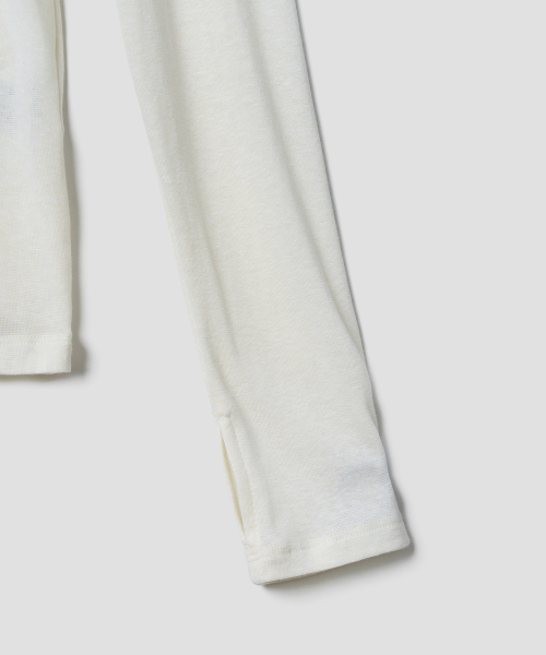 TTUDEMENT(トュードメント)の「BASIC ROLL-NECK PULLOVER_IVORY(ニット/セーター・レディース・その他・FREE)」の5枚目の写真