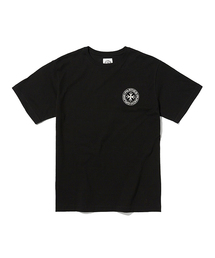 PUNCH DRUNK PARTIES（パンチドランクパーティーズ）の「Circle Logo Narrow Tee (BLACK)（Tシャツ/カットソー・メンズ）」