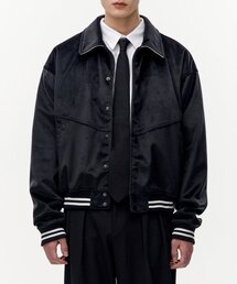 TAKEASY（テイクイージー）の「ウェスタンベルベットバスティジャケット(ブラック)（スタジャン）」