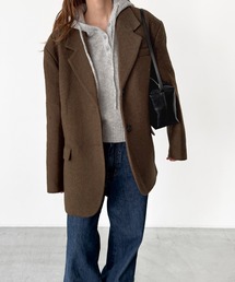 CANAL JEAN | diggity　ウールオーバージャケット(テーラードジャケット)