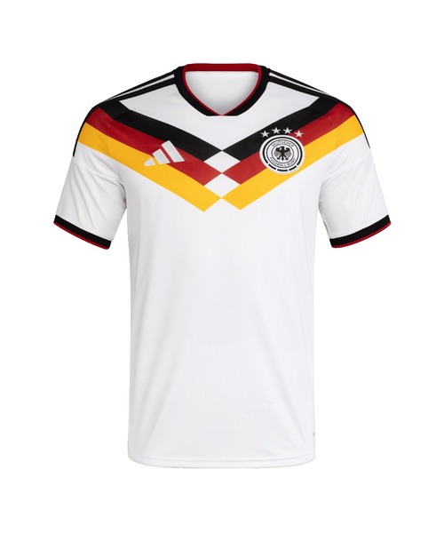 adidas(アディダス)の「adidas/アディダス ドイツ代表 2026 ホーム レプリカ ユニフォーム CQ482(Tシャツ/カットソー・メンズ・ホワイト・2XL/XL/L)」の1枚目の写真