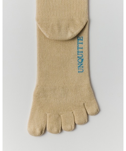 UNQUITTE(アンキュイット)の「【UNQUITTE】legitude socks grey アンキュイット 着圧ソックス 5本指(ソックス/靴下・レディース・グレー/チャコール/ブラック/ライトベージュ/ラベンダー/ライトグリーン・22-24cm/22-28cm/M(24cm)/L(25cm))」の13枚目の写真
