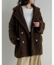 Re:EDIT | [2025 WINTER PRE ORDER]オーバーサイズボアダブルミドルチェスターコート(チェスターコート)