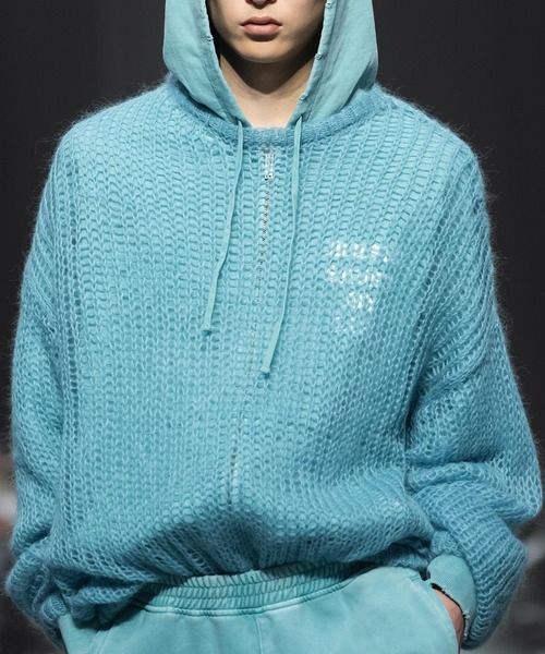 MSML(エムエスエムエル)の「MOHAIR KNIT(ニット/セーター・メンズ・ブラック/ターコイズブルー/ブラウン・M/L)」の6枚目の写真